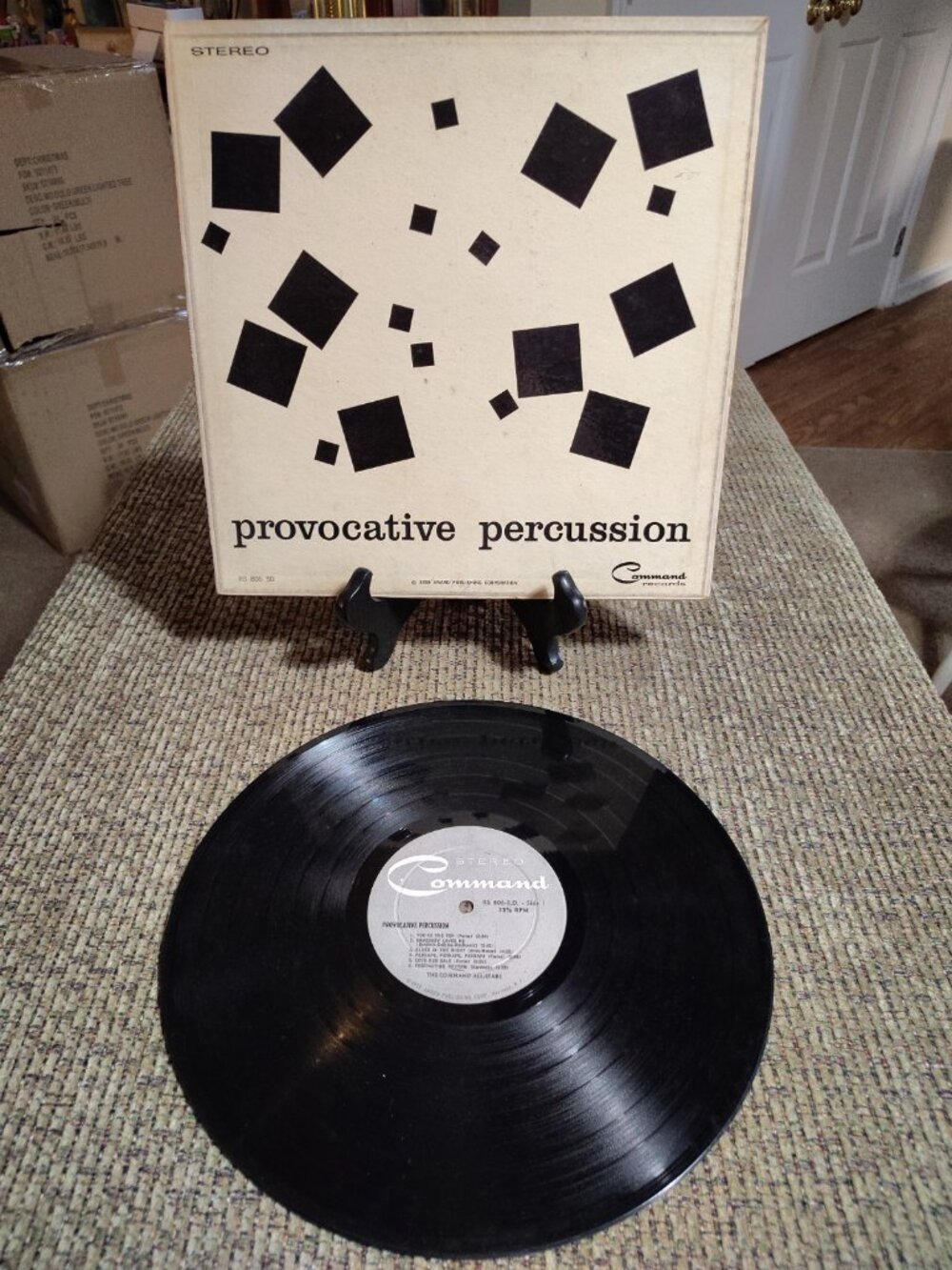 The Command All-Stars *Provocative Percussion* 1959 12" LP Record RS 806 SD